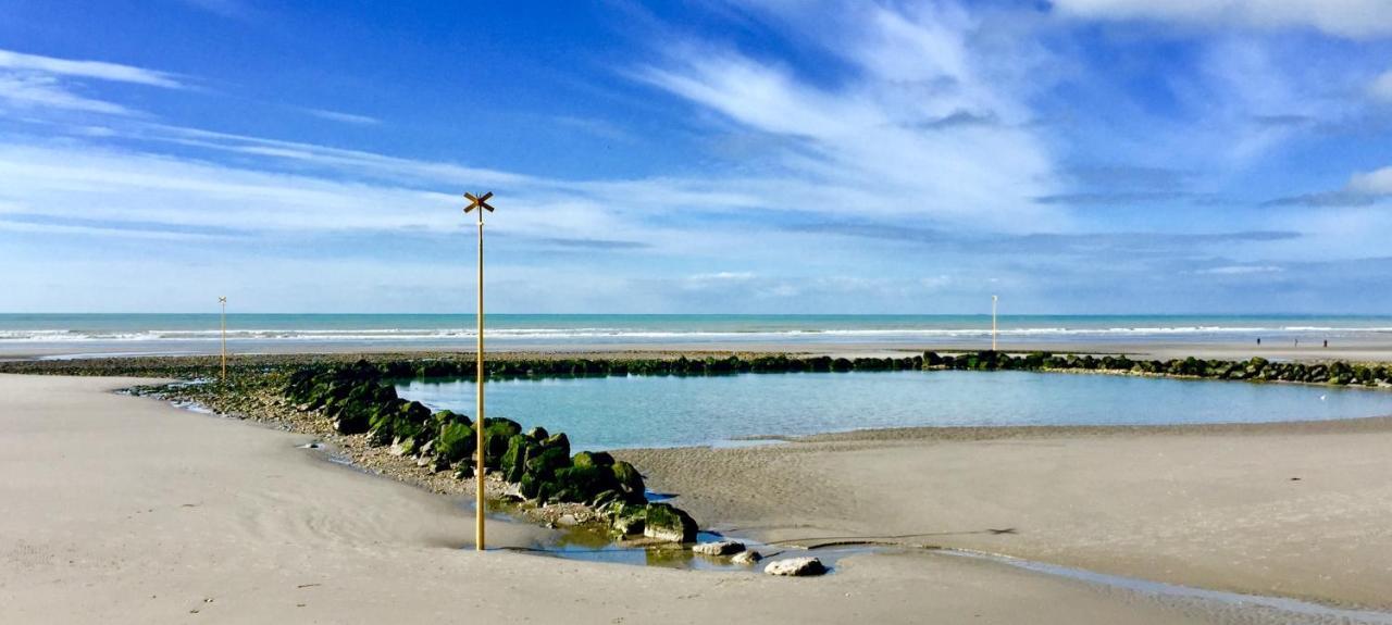 Joli Studio Proche Plage Et Centre Avec Parking Wimereux Εξωτερικό φωτογραφία